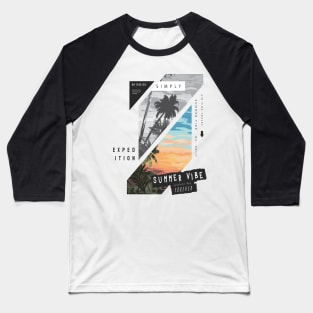 The Summer Vibe Baseball T-Shirt